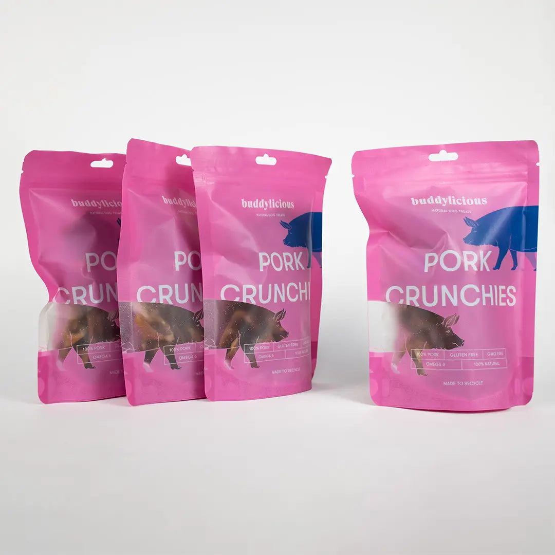 Buddylicious 100% Natural Pork Crunchies Dog Treats
