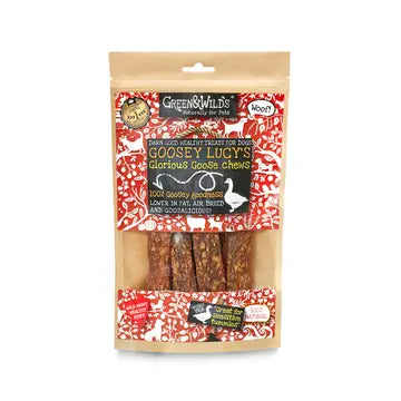 G&W Goosey Lucy's Goose Chews, 100g