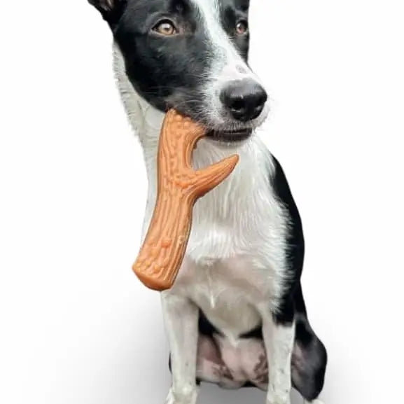 Large Vegan Dog Treats - Maks Patch Peanut Butter Antlers