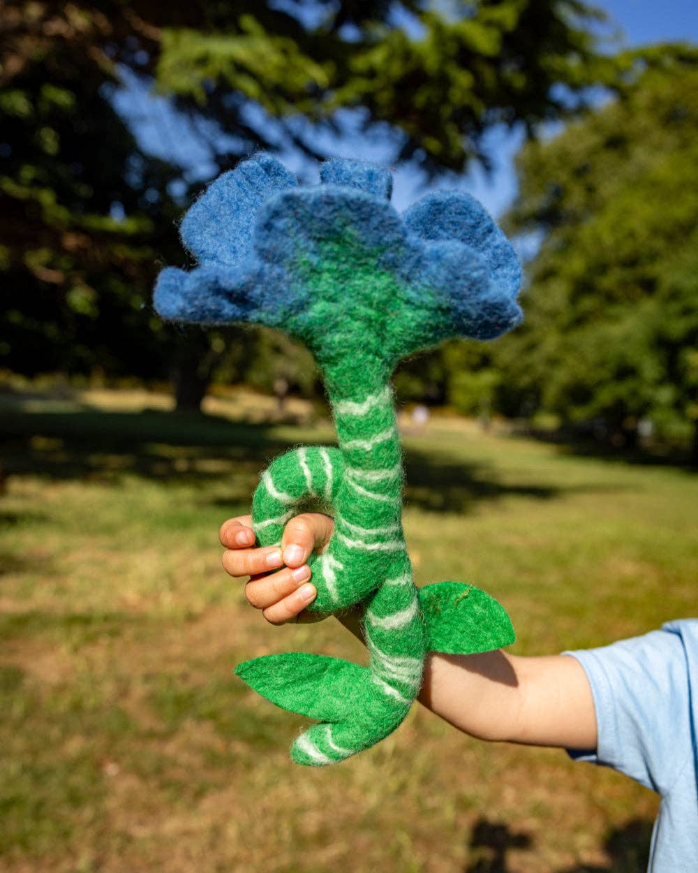 Hiro + Wolf - Flower Power Felt Toy: Dog Toy