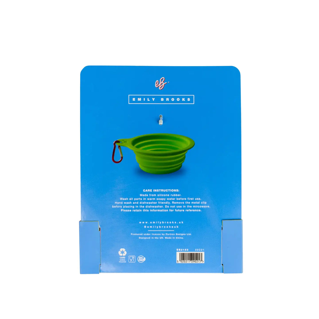 Emily Brooks Collapsible Dog Bowl