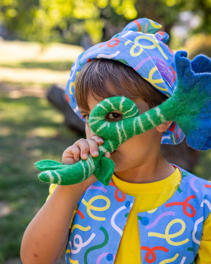 Hiro + Wolf - Flower Power Felt Toy: Dog Toy