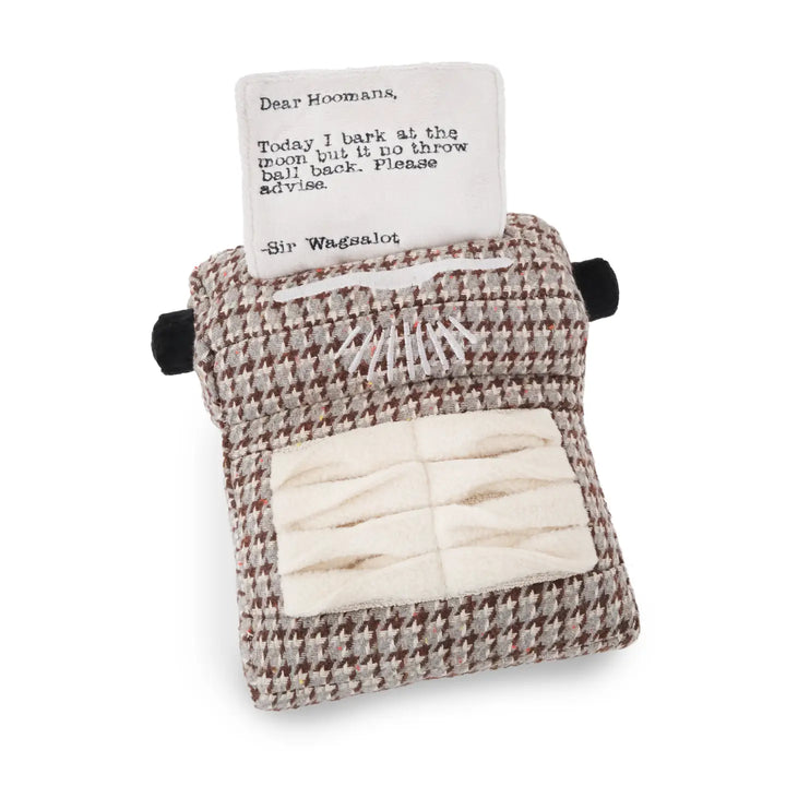Typewriter//Enrichment Dog Toy