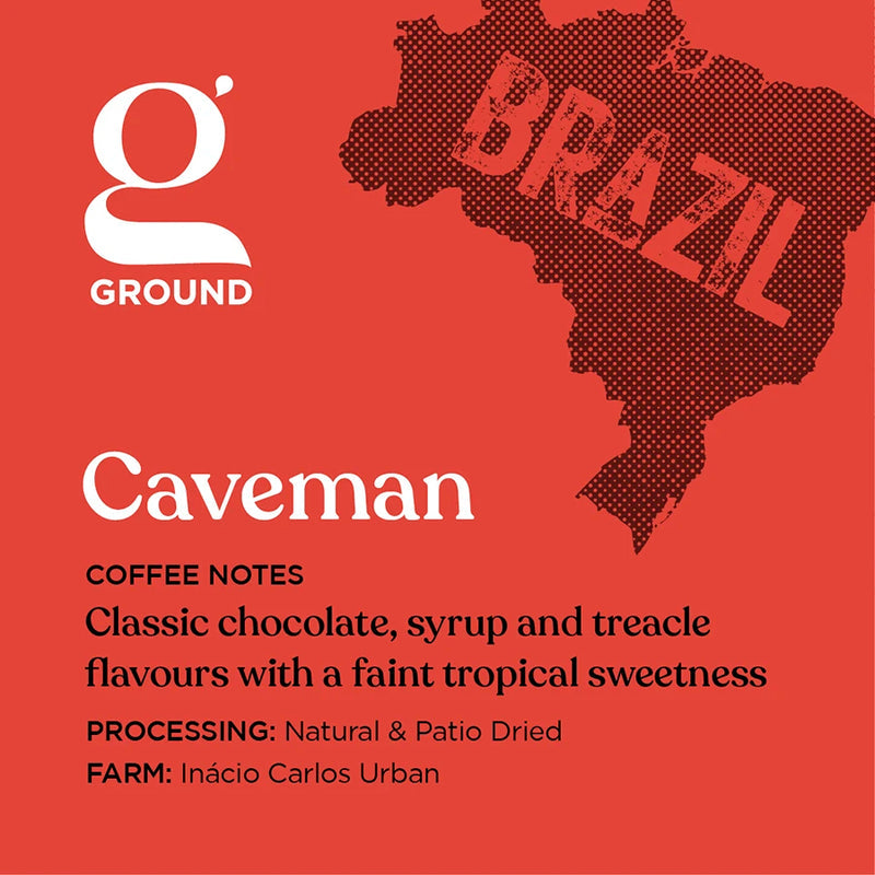 Ground coffee society Caveman House Espresso