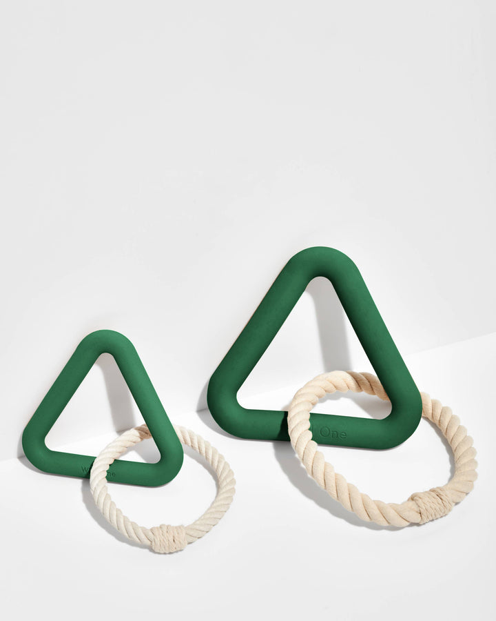 Wild One - Triangle Tug Dog Chew Toy: STANDARD