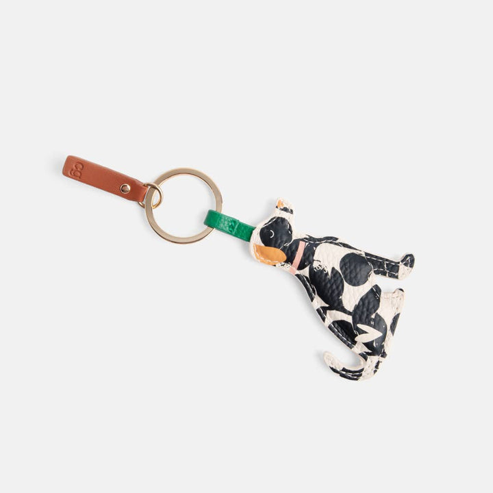 Caroline Gardner - Mono Bloom Lab Dog Novelty Keyring