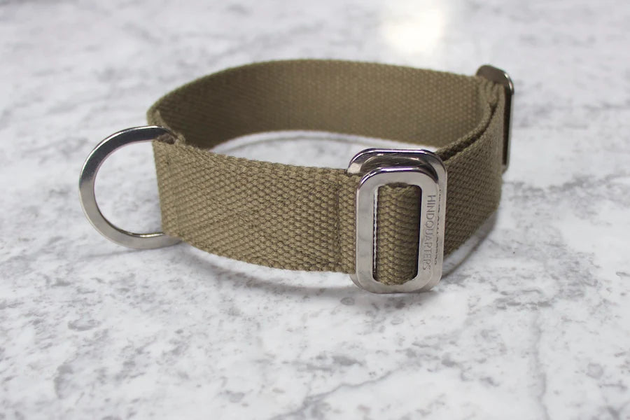 Hindquarters Khaki Dog Collar