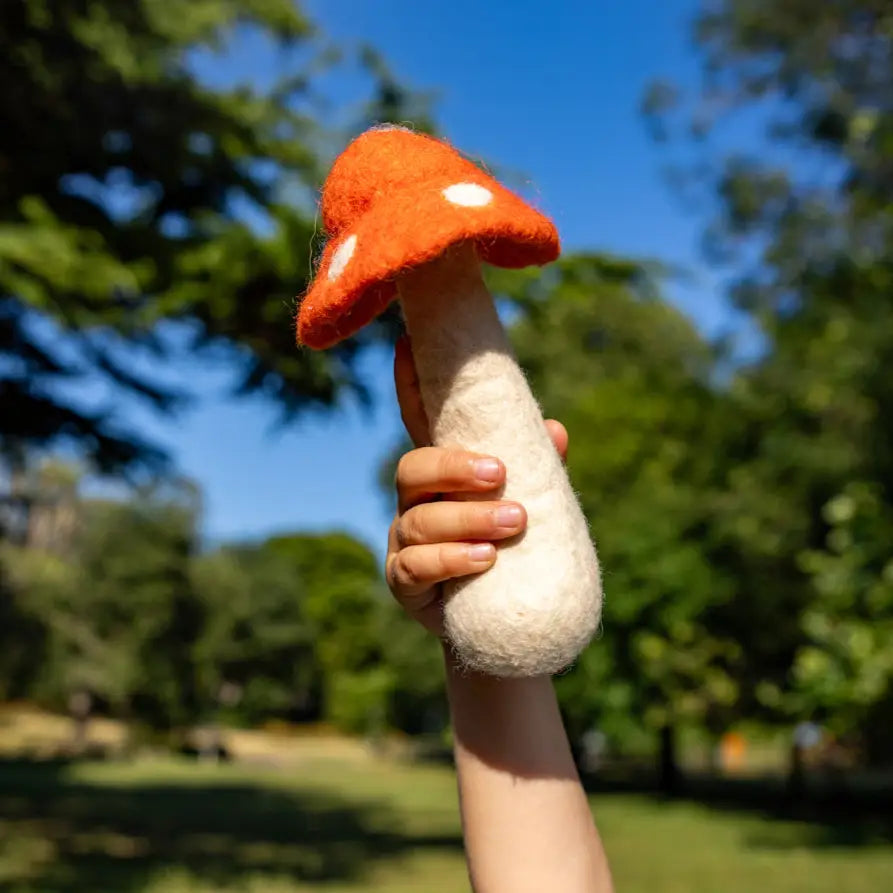 Magical Mushroom Felt Toy