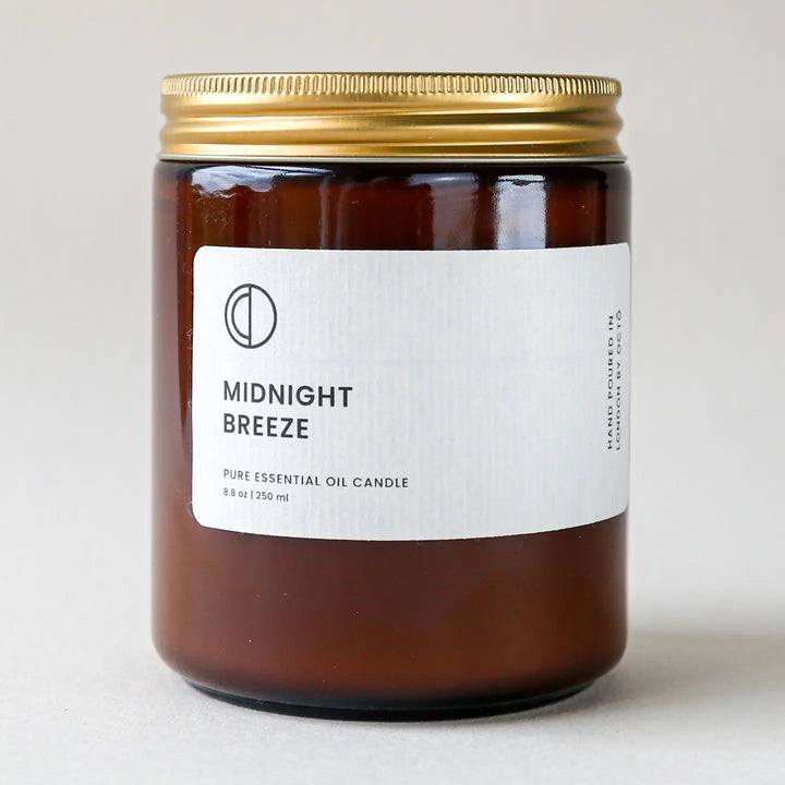 Midnight Breeze Candle (Rose Geranium + Vetiver + Patchouli)