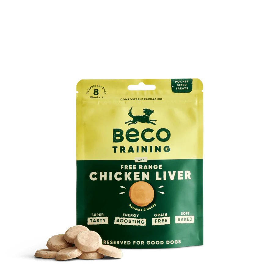 BECO Chicken Liver Dog Treats with Parsnip & Honey