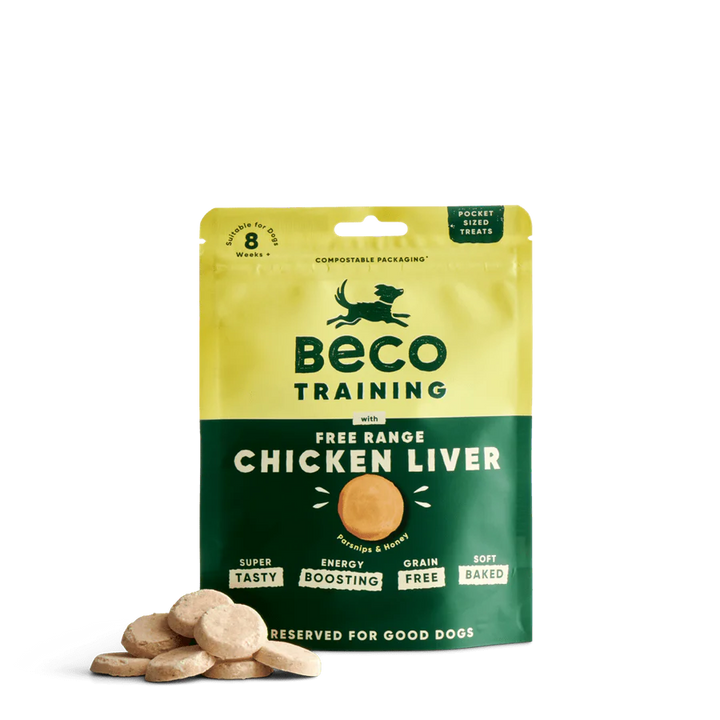 BECO Chicken Liver Dog Treats with Parsnip & Honey
