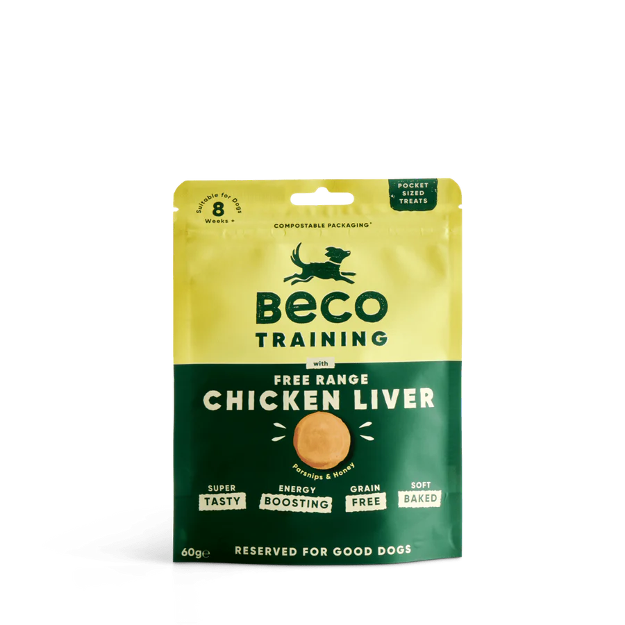 BECO Chicken Liver Dog Treats with Parsnip & Honey