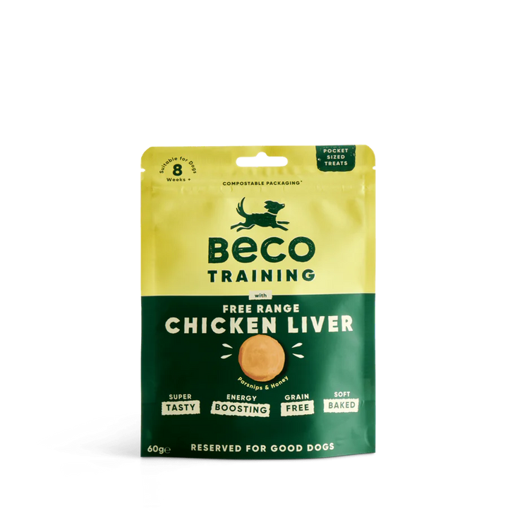 BECO Chicken Liver Dog Treats with Parsnip & Honey