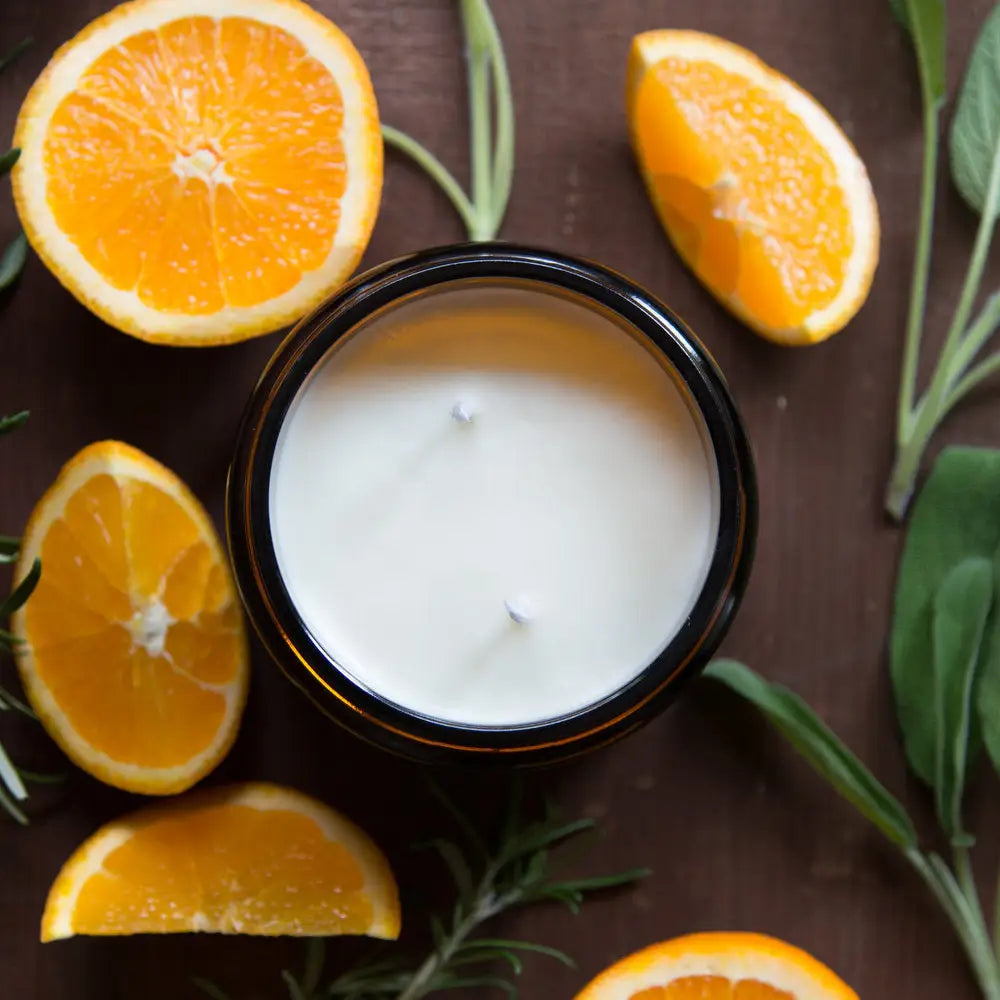 Italian Garden Candle (Orange + Rosemary + Sage)