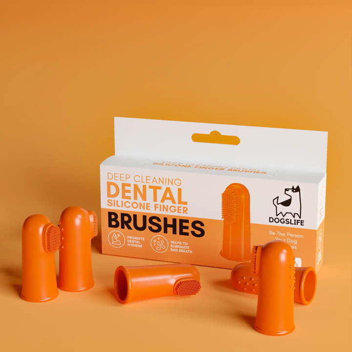 Dog Silicone Finger Toothbrushes