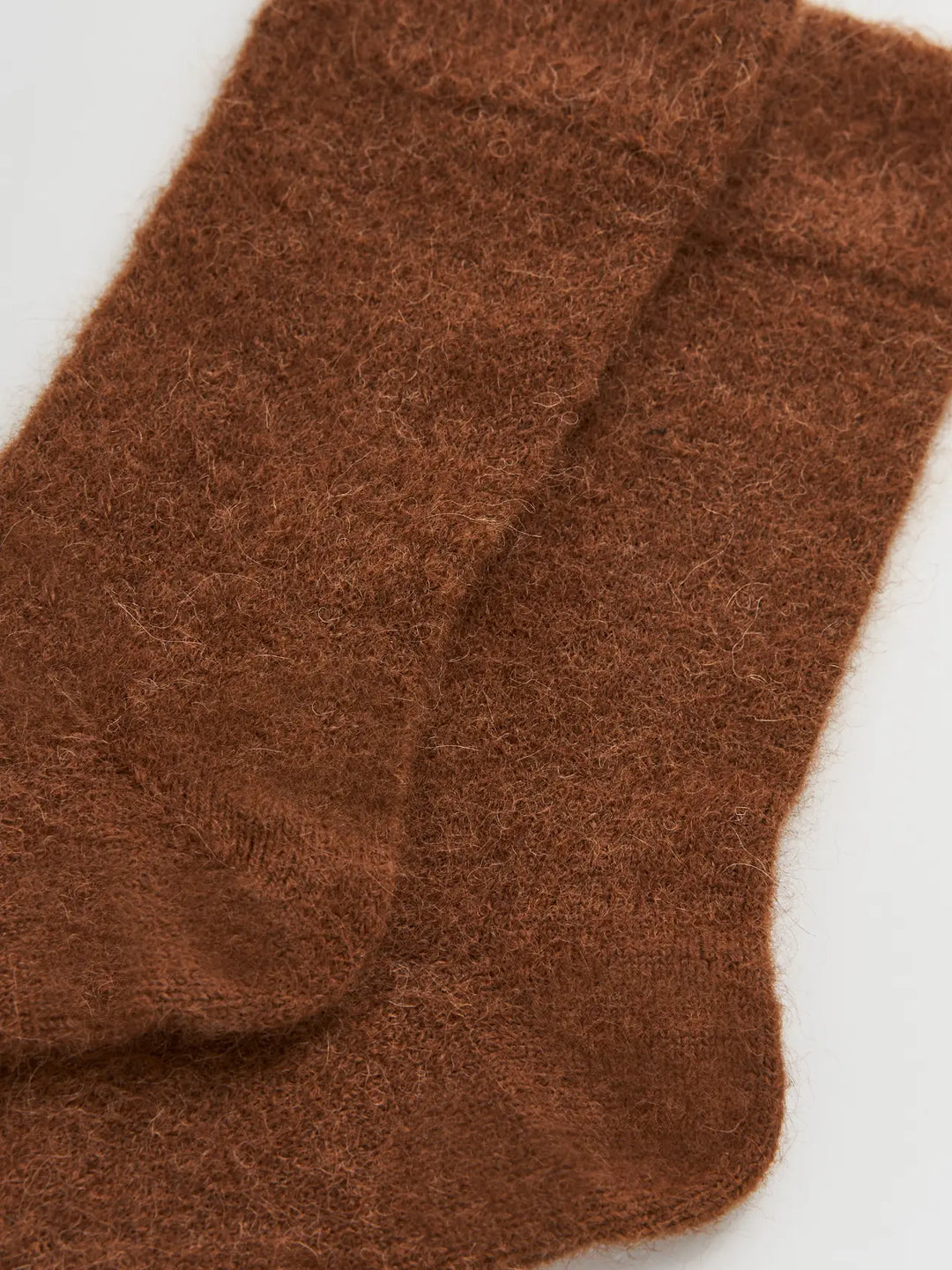 Chestnut Brown Ultra Soft Alpaca Socks