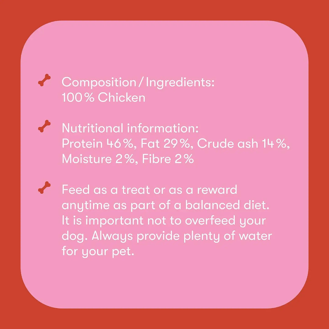Buddylicious 100% Natural Chicken Strips Dog Treats