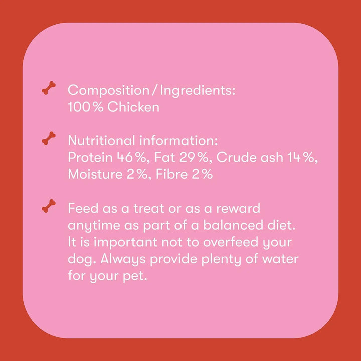 Buddylicious 100% Natural Chicken Strips Dog Treats