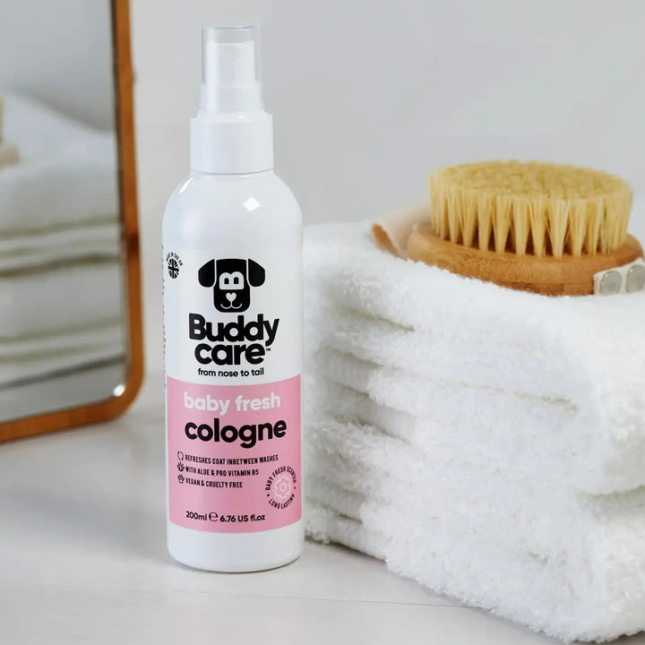 Buddycare Dog Cologne - Baby Fresh - 200ml / 6.76 Fl oz