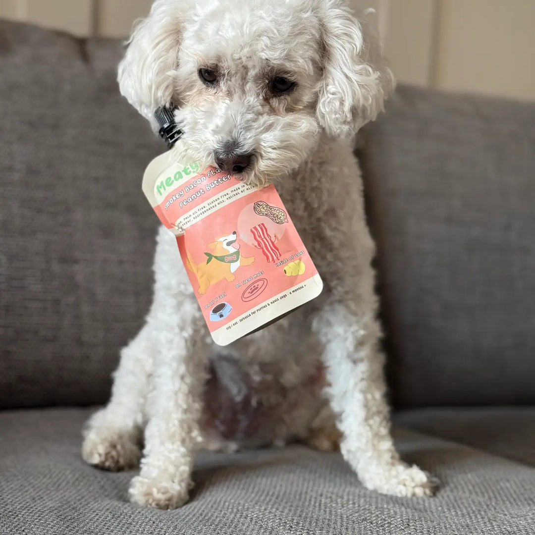 Smokey Bacon Peanut Butter Pouch For Dogs