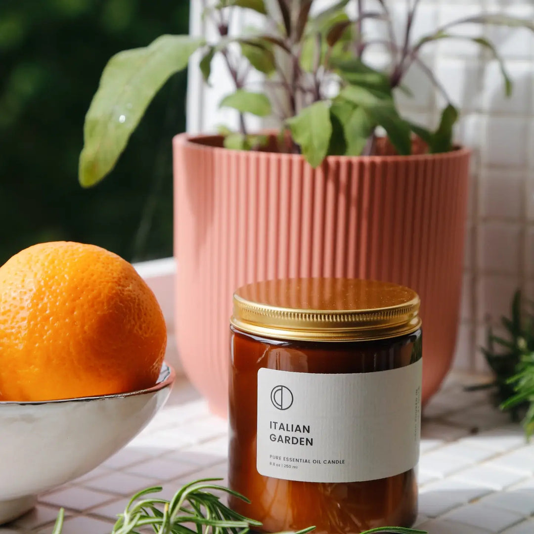 Italian Garden Candle (Orange + Rosemary + Sage)