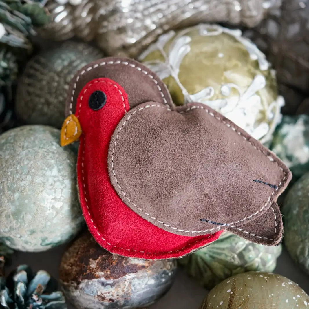 Rodney the Robin Christmas Eco Dog Toy