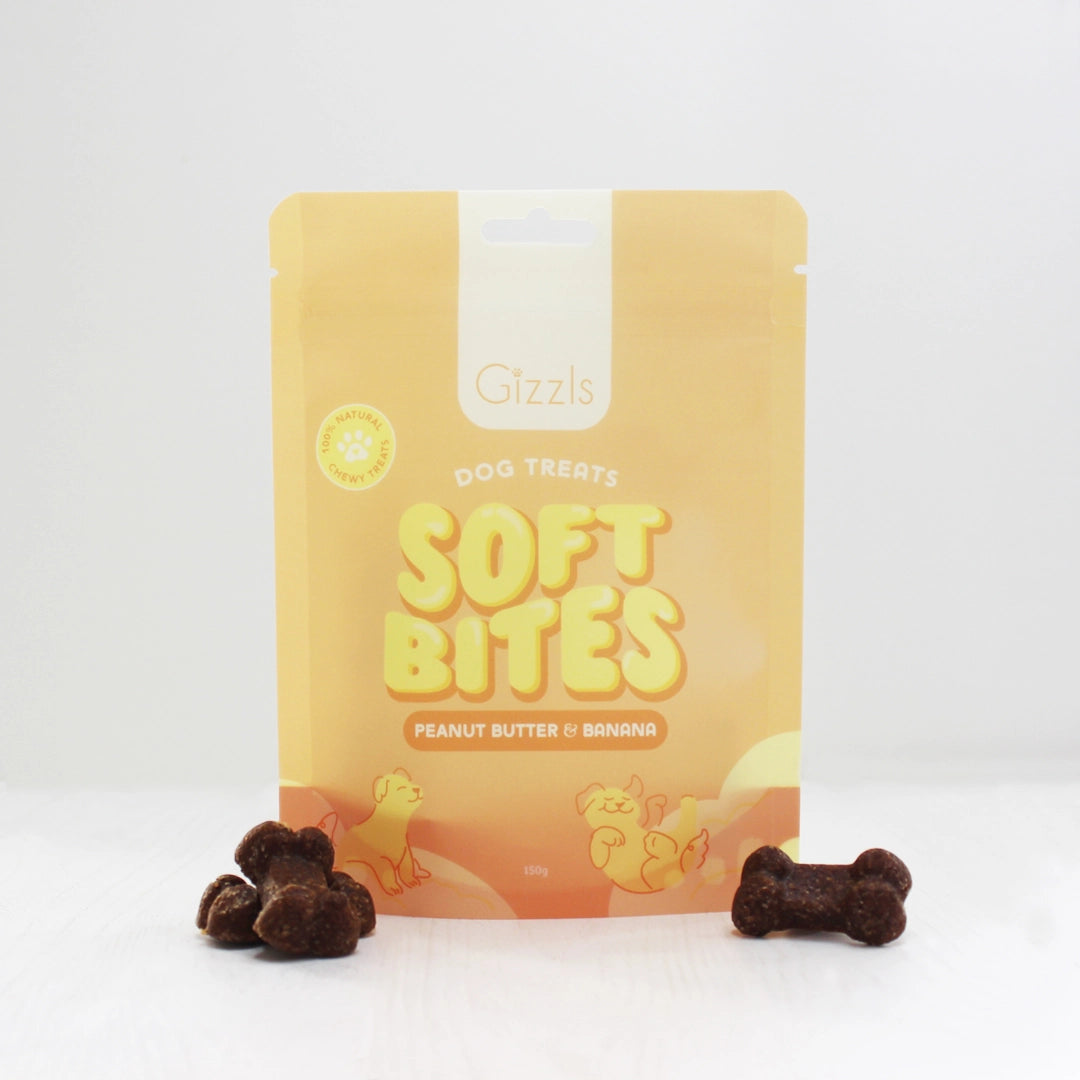 Gizzls - Soft Bites PB & B - 150g