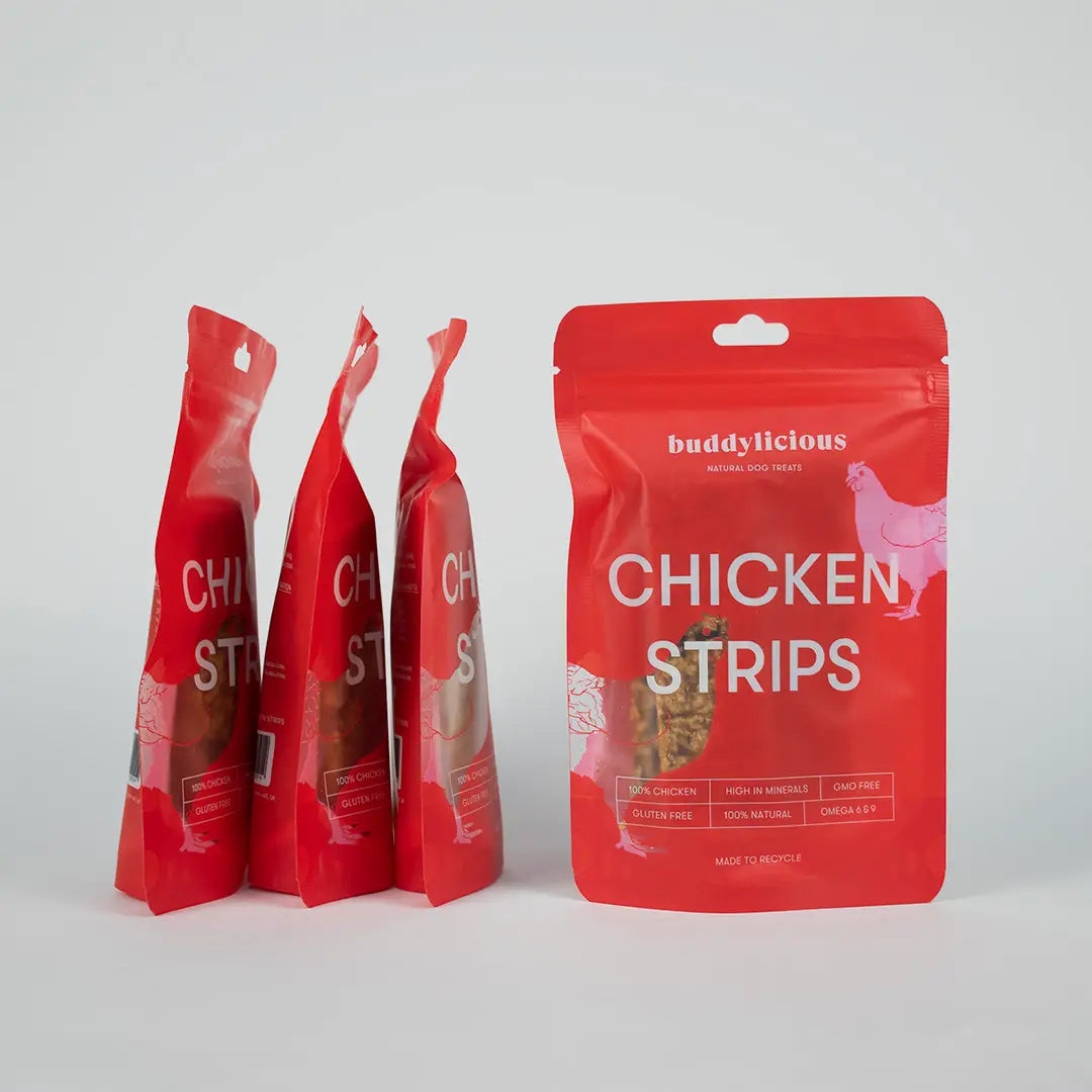 Buddylicious 100% Natural Chicken Strips Dog Treats