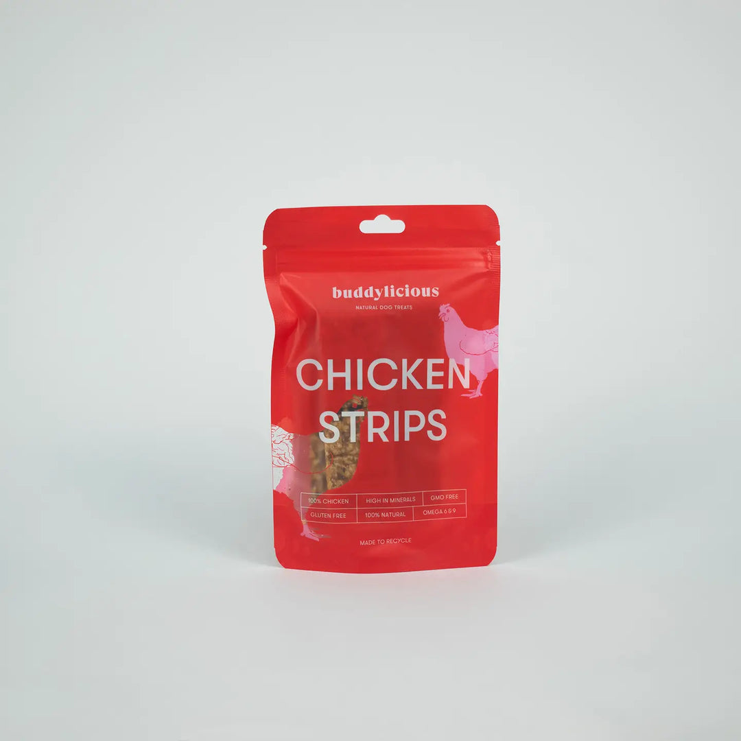 Buddylicious 100% Natural Chicken Strips Dog Treats