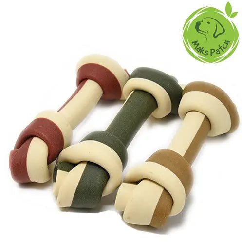 Vegan Dog Chews - Maks'patch Knotted Bones