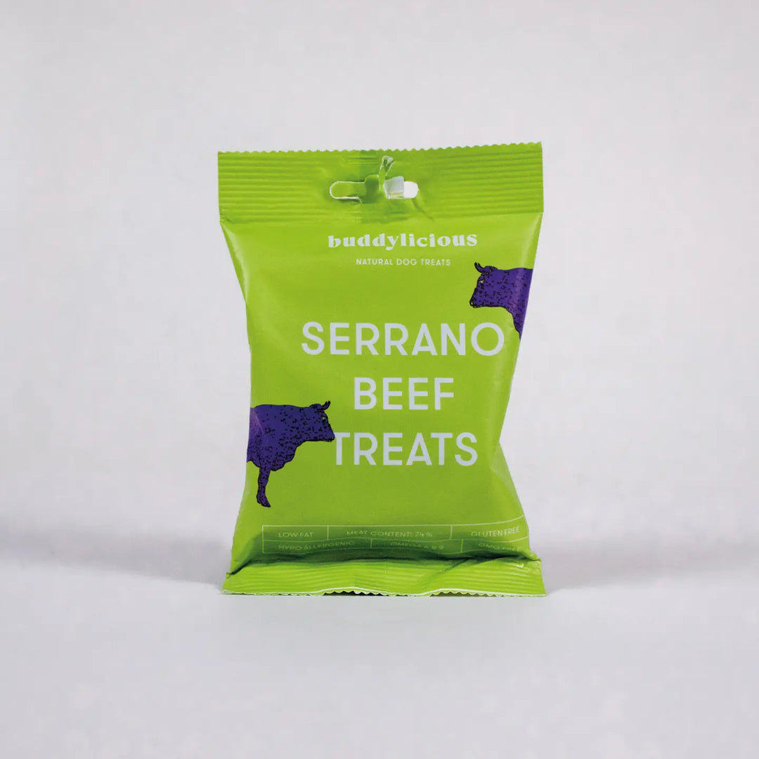 Buddylicious Natural Serrano Beef Healthy Dog Treats