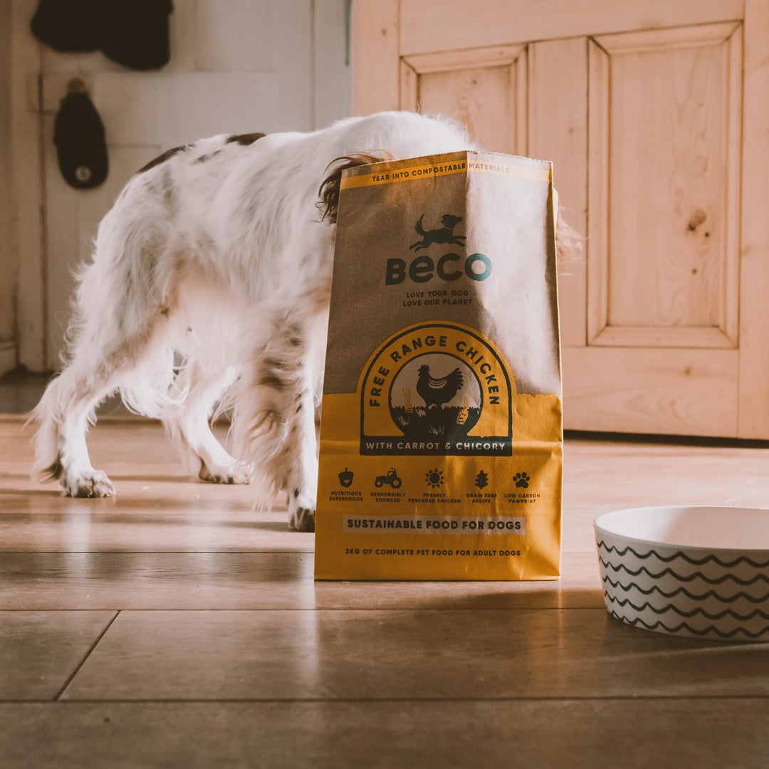 BECO Free Range Chicken Dry Food with Carrot & Chicory 2kg
