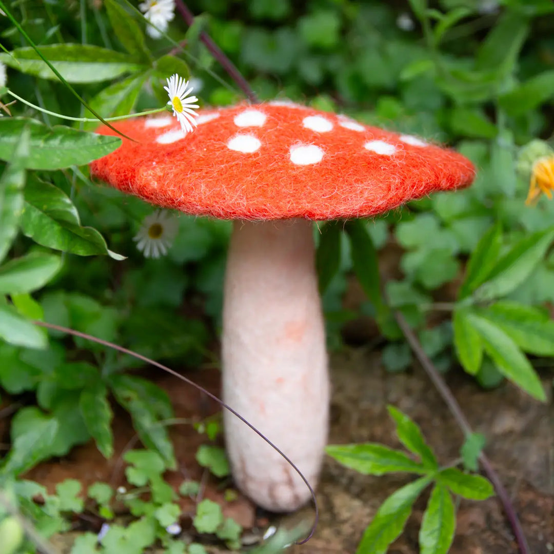 Magical Mushroom Felt Toy