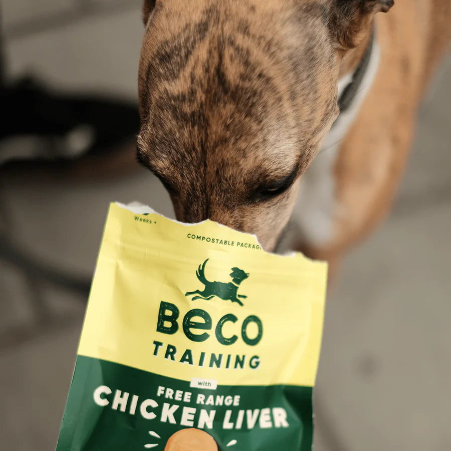 BECO Chicken Liver Dog Treats with Parsnip & Honey