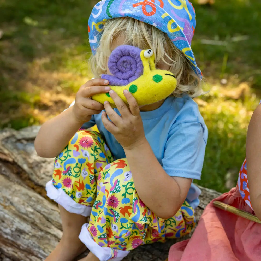 Abigail Snail Felt Toy