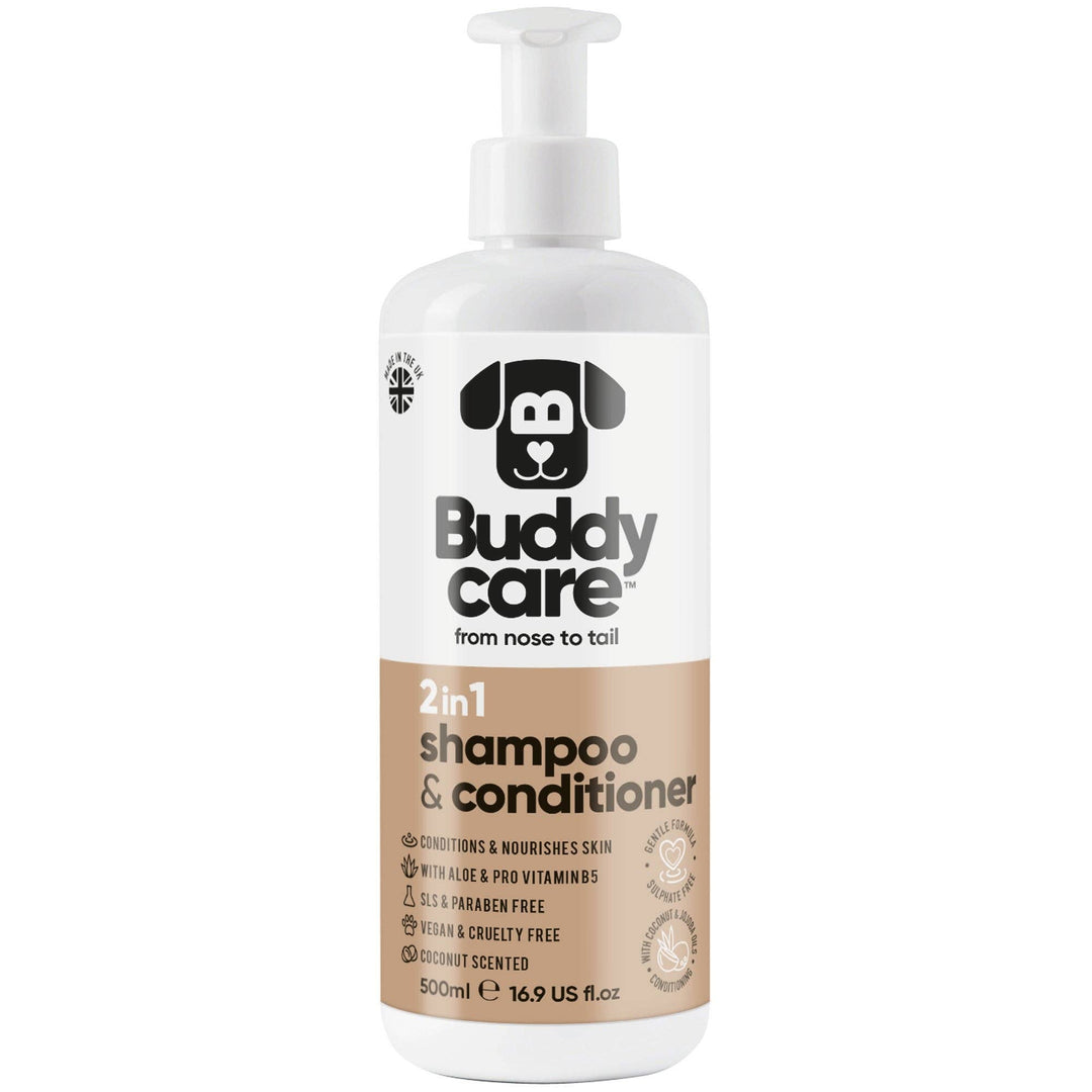 Buddycare - Buddycare 2in1 Shampoo & Conditioner - Coconut - 500ml