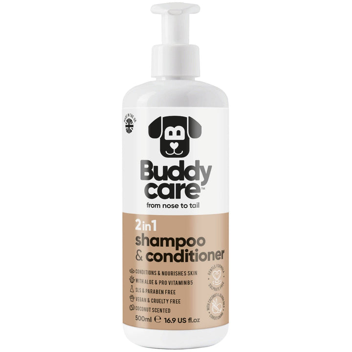 Buddycare - Buddycare 2in1 Shampoo & Conditioner - Coconut - 500ml