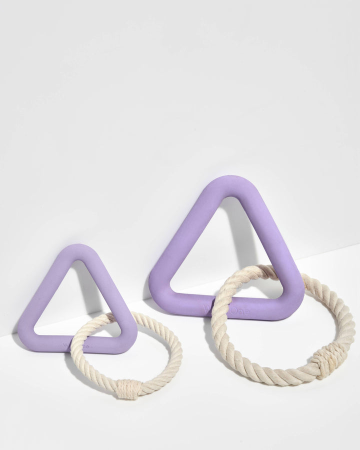 Wild One - Triangle Tug Dog Chew Toy: STANDARD