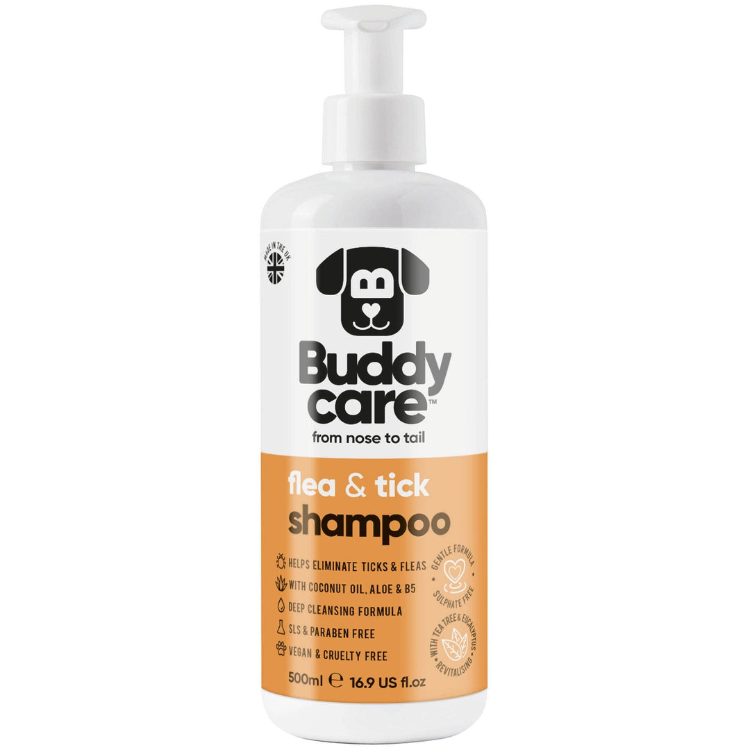 Buddycare - Buddycare Dog Shampoo - Flea & Tick - 500ml / 16.9 fl oz
