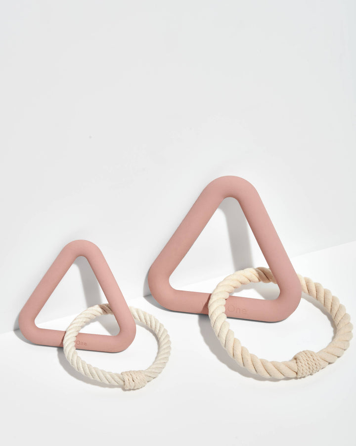 Wild One - Triangle Tug Dog Chew Toy: STANDARD