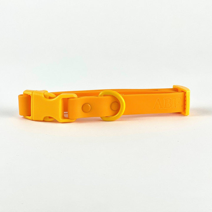 The Fritz Collar - Durable, Waterproof & Two-Tone | Orange