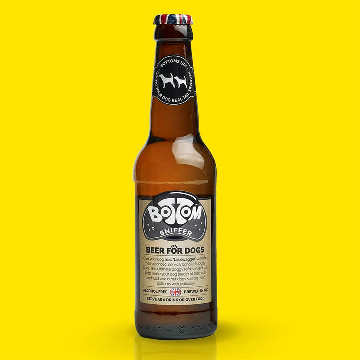 Woof&Brew Bottom Sniffer Dog Beer Gift Treat