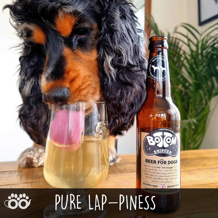 Woof&Brew Bottom Sniffer Dog Beer Gift Treat