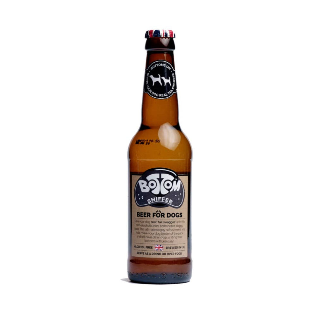 Woof&Brew Bottom Sniffer Dog Beer Gift Treat