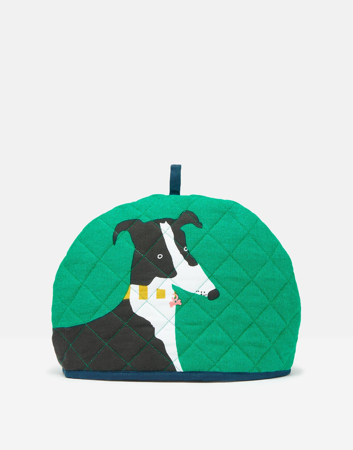 JOULES BRIGHTSIDE GREEN DOG TEA COSY