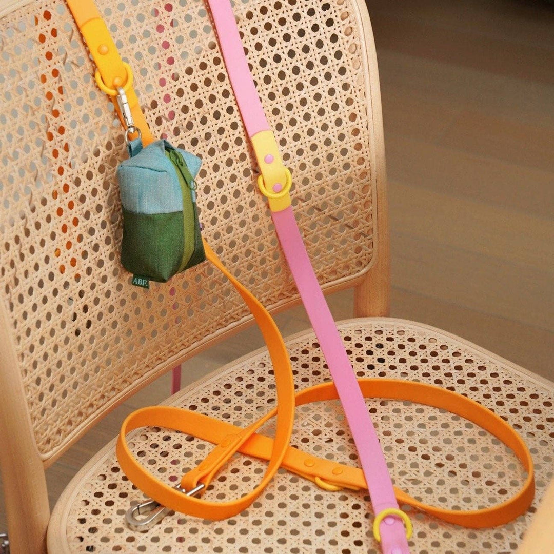 The Fritz Leash - Durable, Adjustable & Two-tone | Orange